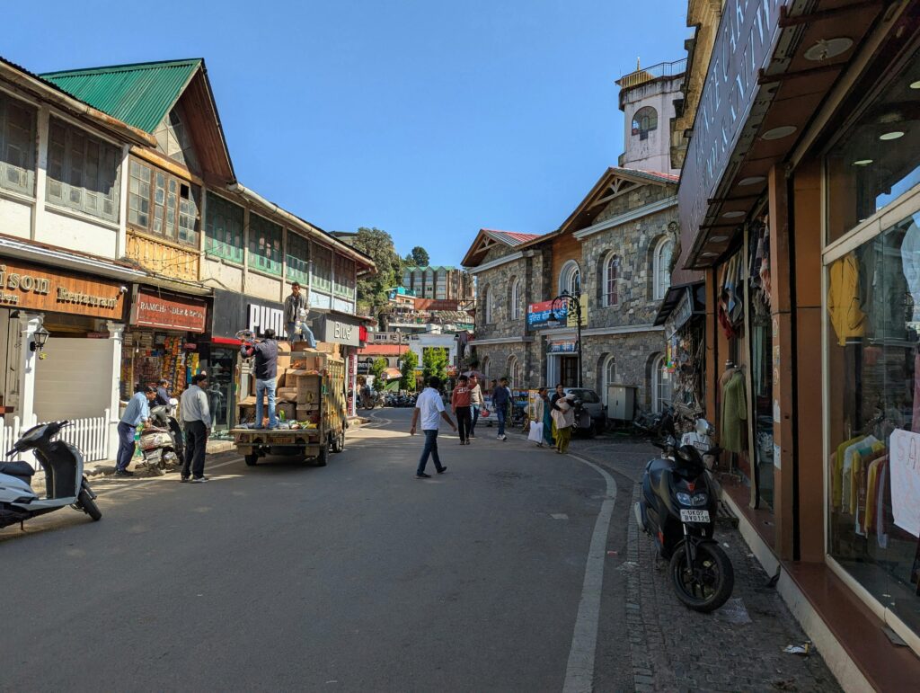 Shimla Mall Road Morning Walk